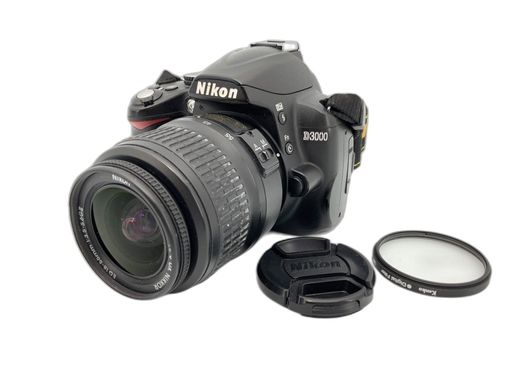 camara digital reflex nikon d3000+ed 18-55mm 1:3.5-5.6g ii af-s dx nikkor