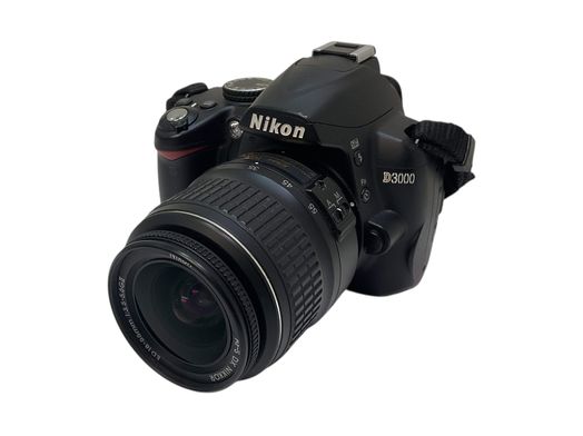 camara digital reflex nikon d3000+ed 18-55mm 1:3.5-5.6g ii af-s dx nikkor