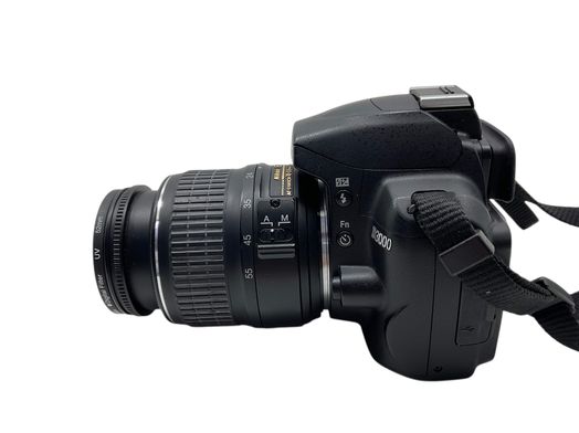camara digital reflex nikon d3000+ed 18-55mm 1:3.5-5.6g ii af-s dx nikkor