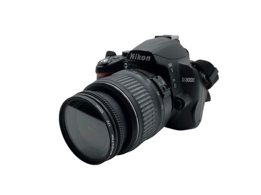 camara digital reflex nikon d3000+ed 18-55mm 1:3.5-5.6g ii af-s dx nikkor