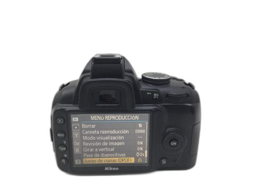 camara digital reflex nikon d3000