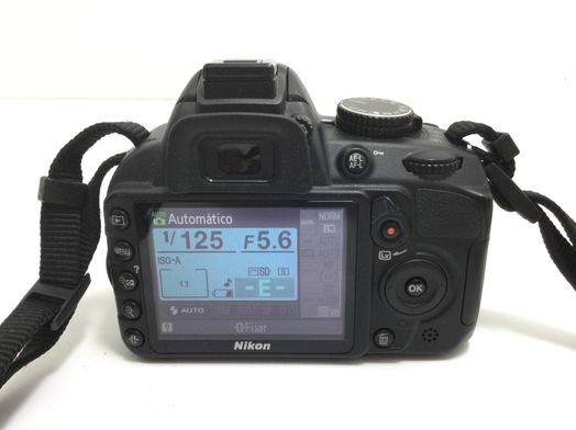 camara digital reflex nikon d3100+af-s dx 18-55mm 1:3.5-5.6g vr