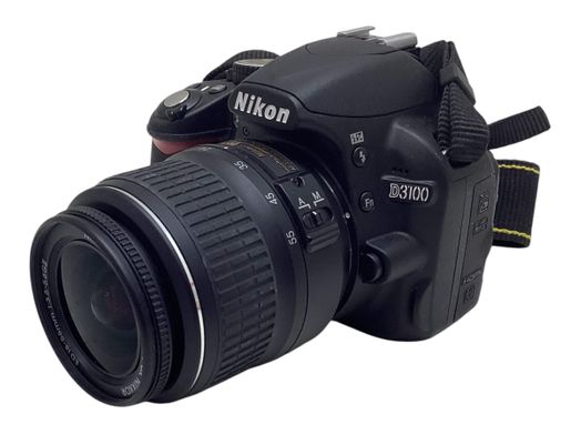 camara digital reflex nikon d3100+af-s dx 18-55mm 1:3.5-5.6g vr