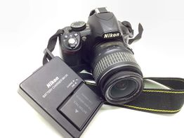 camara digital reflex nikon d3100+af-s dx vr 18-105mm 1:3.5-5.6g ed