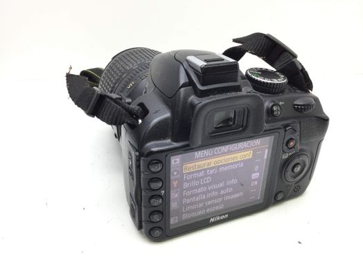 camara digital reflex nikon d3100+af-s dx vr 18-105mm 1:3.5-5.6g ed
