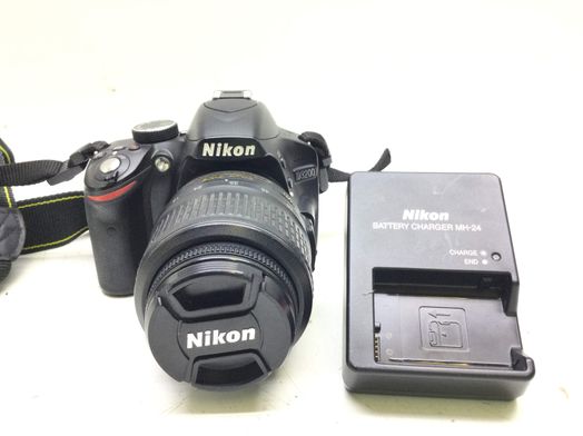 camara digital reflex nikon d3200+af-s dx 18-55mm 1:3.5-5.6g vr
