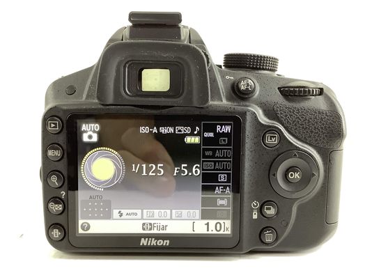 camara digital reflex nikon d3200+af-s dx 18-55mm 1:3.5-5.6g vr