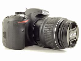 camara digital reflex nikon d3200+af-s dx 18-55mm 1:3.5-5.6g vr