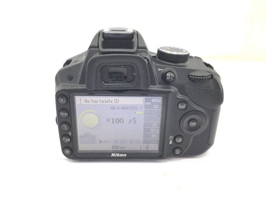 camara digital reflex nikon d3200+af-s dx 18-55mm 1:3.5-5.6g vr