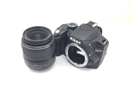 camara digital reflex nikon d3200+af-s dx 18-55mm 1:3.5-5.6g vr