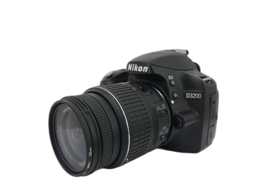 camara digital reflex nikon d3200+af-s dx 18-55mm 1:3.5-5.6g vr