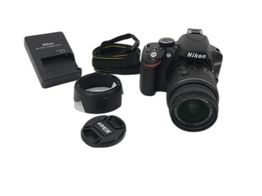 camara digital reflex nikon d3200+af-s dx 18-55mm 1:3.5-5.6g vr