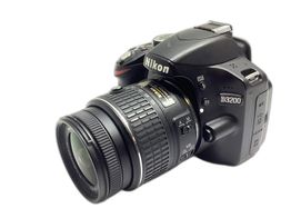 camara digital reflex nikon d3200+af-s nikkor 18-55mm 1:3.5-5.6gii