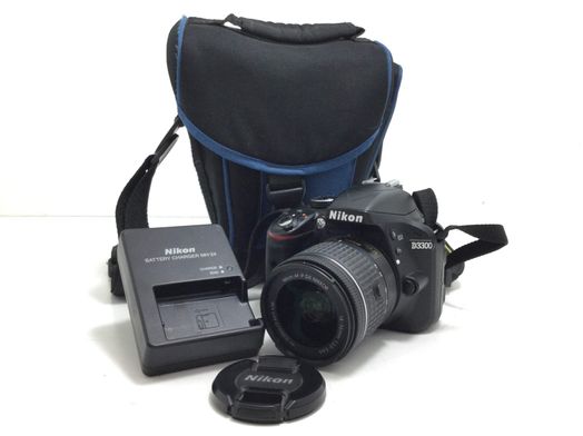 camara digital reflex nikon d3300+af-s dx 18-55mm 1:3.5-5.6g