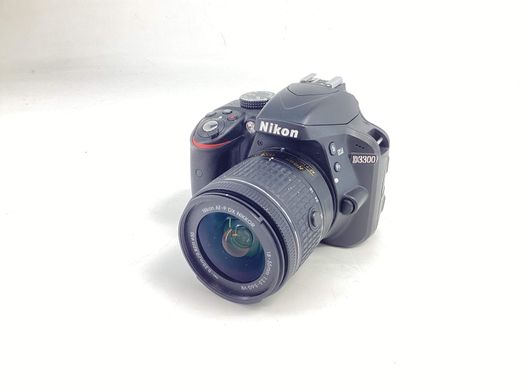 camara digital reflex nikon d3300+af-s dx 18-55mm 1:3.5-5.6g