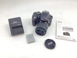 camara digital reflex nikon d3300+af-s dx 18-55mm 1:3.5-5.6g