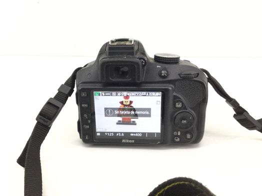 camara digital reflex nikon d3300+af-s dx 18-55mm 1:3.5-5.6g