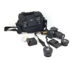 camara digital reflex nikon d3300+af-s dx 18-55mm 1:3.5-5.6g