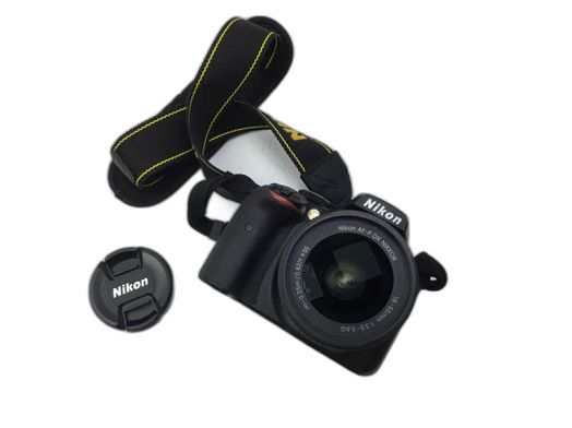 camara digital reflex nikon d3400+18-55mm f/3.5-5.6g af-p dx zoom-nikkor