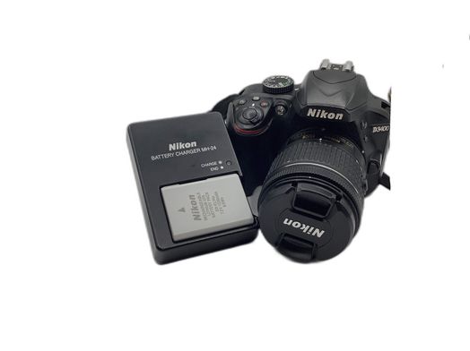 camara digital reflex nikon d3400+18-55mm f/3.5-5.6g af-p dx zoom-nikkor