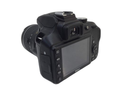camara digital reflex nikon d3400+18-55mm f/3.5-5.6g af-p dx zoom-nikkor