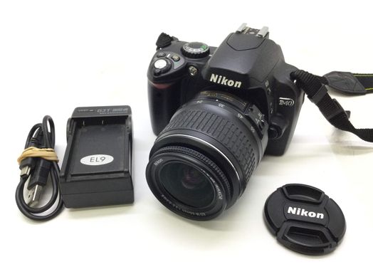 camara digital reflex nikon d40x+af-s dx ed 18-55mm 1:3.5-5.6g ii