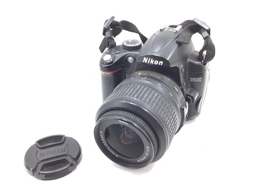camara digital reflex nikon d5000+af-s dx 18-55mm 1:3.5-5.6g vr