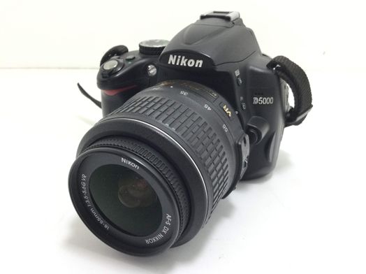 camara digital reflex nikon d5000+af-s dx 18-55mm 1:3.5-5.6g vr