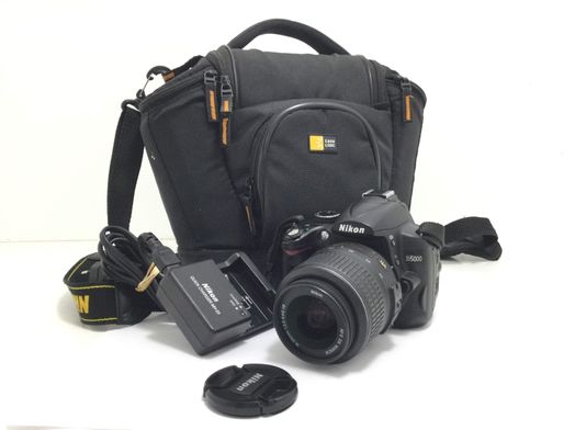 camara digital reflex nikon d5000+af-s dx 18-55mm 1:3.5-5.6g vr