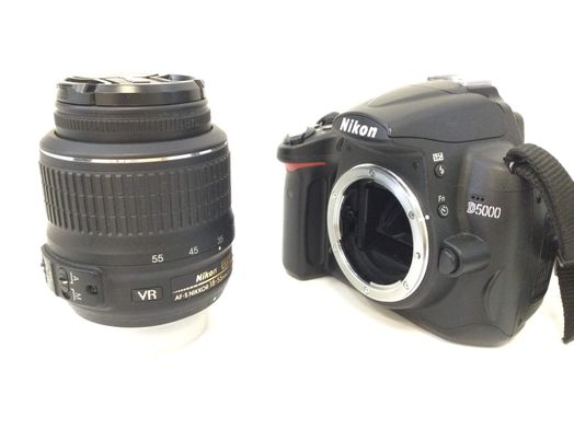 camara digital reflex nikon d5000+af-s dx 18-55mm 1:3.5-5.6g vr