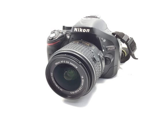 camara digital reflex nikon d5200+af-s dx 18-55mm 1:3.5-5.6g vr ii