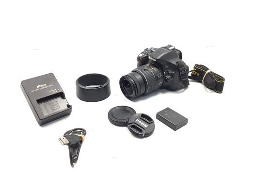 camara digital reflex nikon d5200+af-s dx 18-55mm 1:3.5-5.6g vr ii