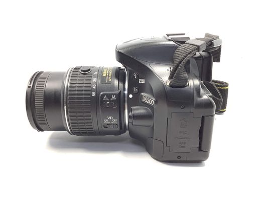 camara digital reflex nikon d5200+af-s dx 18-55mm 1:3.5-5.6g vr ii