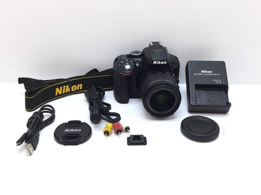 camara digital reflex nikon d5300+af-s dx vr 18-105mm 1:3.5-5.6g ed