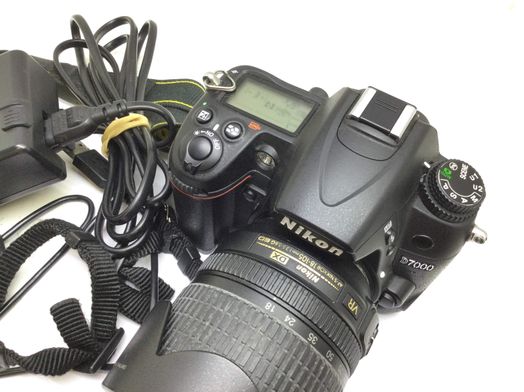 camara digital reflex nikon d7000+af-s dx vr 18-105mm 1:3.5-5.6g ed