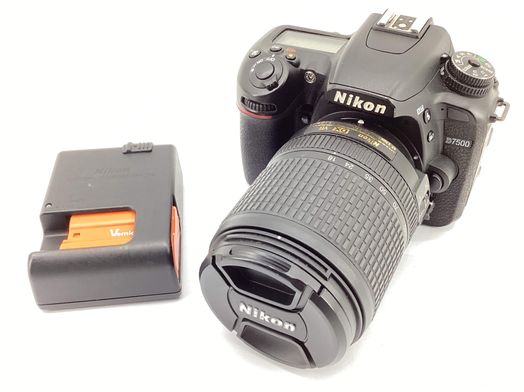 camara digital reflex nikon d7500+18-140mm f/3.5-5.6g ed vr af-s dx zoom-nikkor