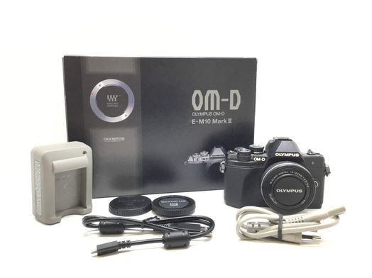 camara digital reflex olympus e-m10 mark iii s+14-42mm f3.5-5.6 ii m.zuiko digital