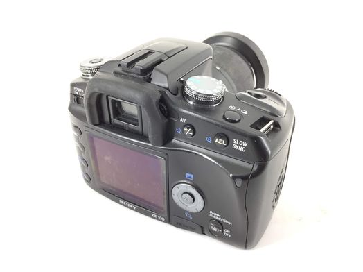 camara digital reflex sony alpha dslr  a100+dt 18-70mm 1:3.5-5.6