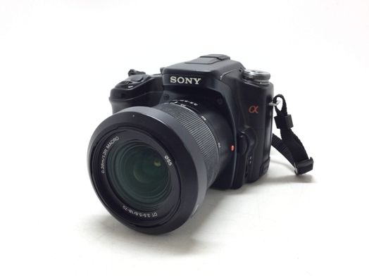 camara digital reflex sony alpha dslr  a100+dt 18-70mm 1:3.5-5.6