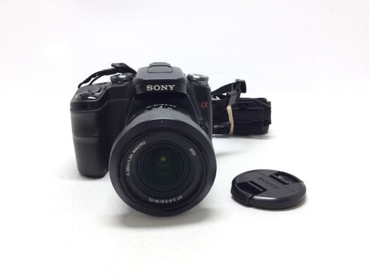camara digital reflex sony alpha dslr  a100+dt 18-70mm 1:3.5-5.6