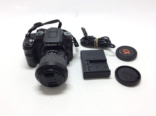 camara digital reflex sony alpha dslr  a100+dt 18-70mm 1:3.5-5.6