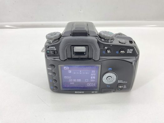 camara digital reflex sony alpha dslr  a100