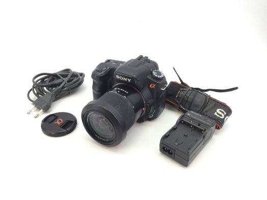 camara digital reflex sony alpha dslr  a200+dt 18-70mm 1:3.5-5.6