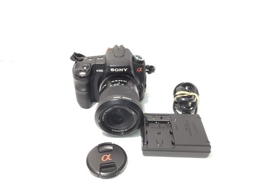 camara digital reflex sony alpha dslr  a200