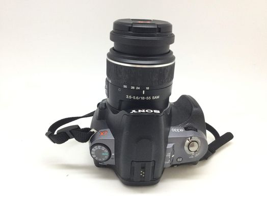 camara digital reflex sony alpha dslr  a330+18-55mm 1:3.5-5.6 sam