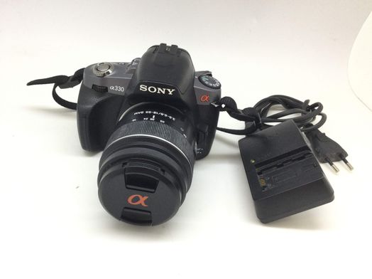 camara digital reflex sony alpha dslr  a330+18-55mm 1:3.5-5.6 sam