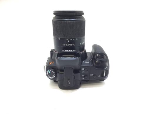 camara digital reflex sony alpha dslr  a350+dt 18-70mm 1:3.5-5.6