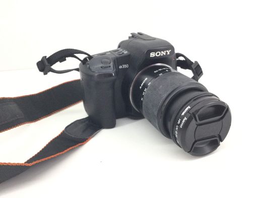 camara digital reflex sony alpha dslr  a350+dt 18-70mm 1:3.5-5.6