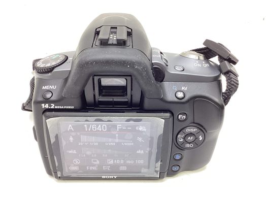 camara digital reflex sony alpha dslr  a380