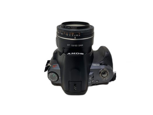 camara digital reflex sony alpha dslr  a380